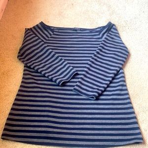 Gray and black shirt like new